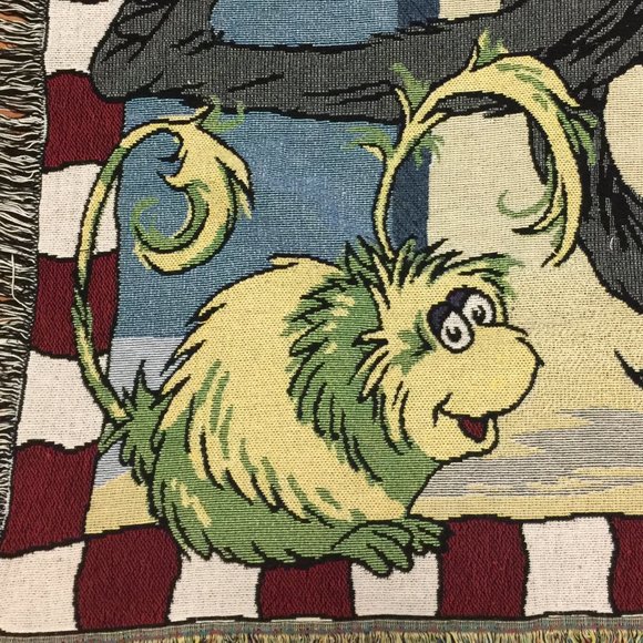 Dr. Seuss The Cat In The Hat Throw - Picture 4 of 7